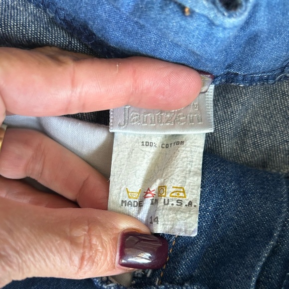 Country Gear By Jantzen Women’s Vintage Denim Skirt vintage size 14 - Picture 2 of 6